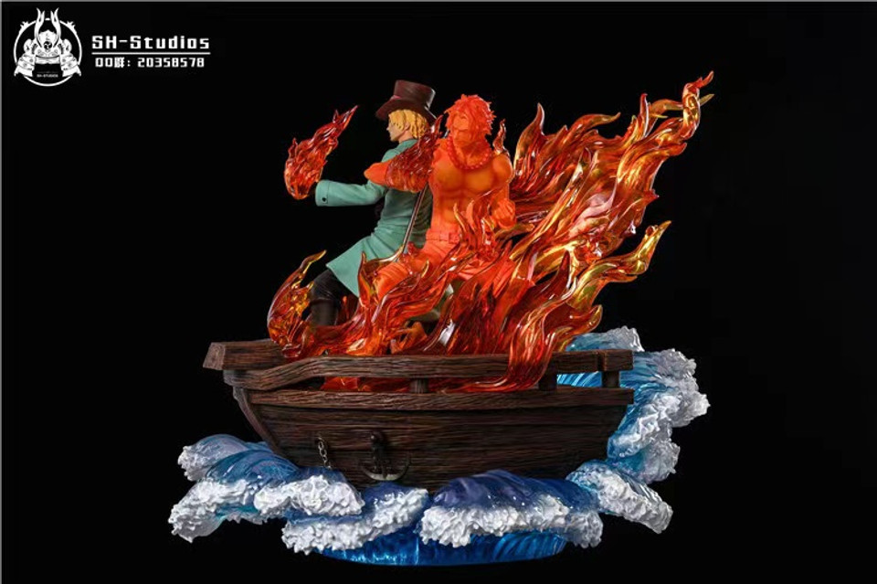 【PRE-ORDER】SH STUDIO ONE PIECE Ace & Sabo with LED