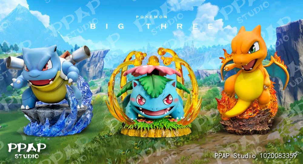 【PRE-ORDER】PPAP Studio POKEMON Venusaur & Charizard
