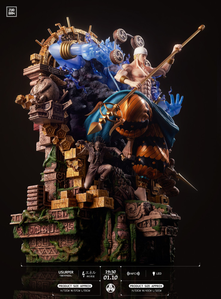 【PRE-ORDER】Zuoban STUDIO ONE PIECE Enel