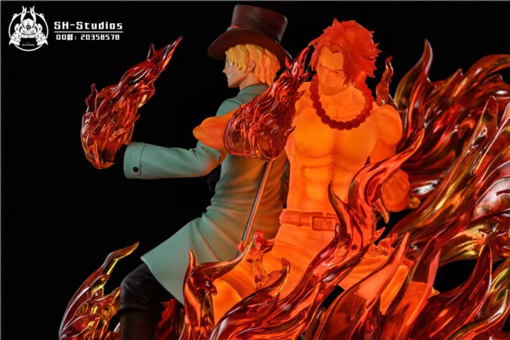 【PRE-ORDER】SH STUDIO ONE PIECE Ace & Sabo with LED
