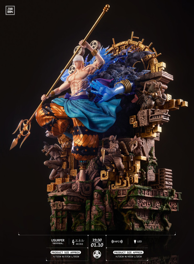【PRE-ORDER】Zuoban STUDIO ONE PIECE Enel