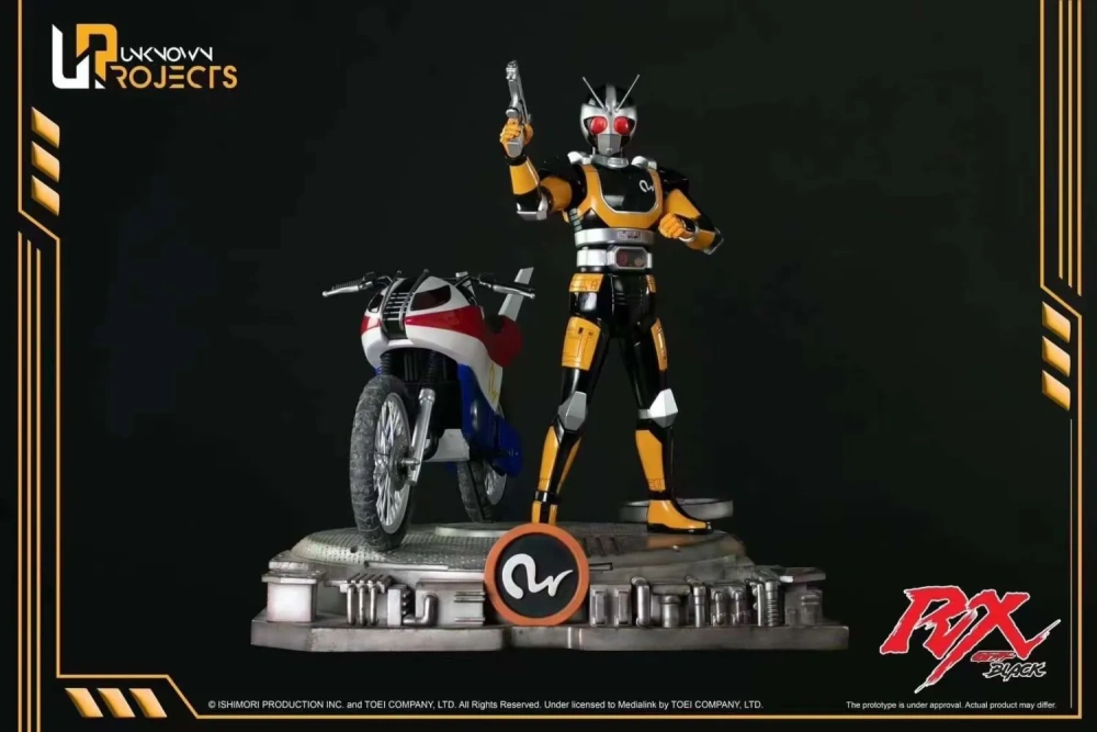 【PRE-ORDER】Unknown Projects STUDIO Masked Rider  RX Black 1/4