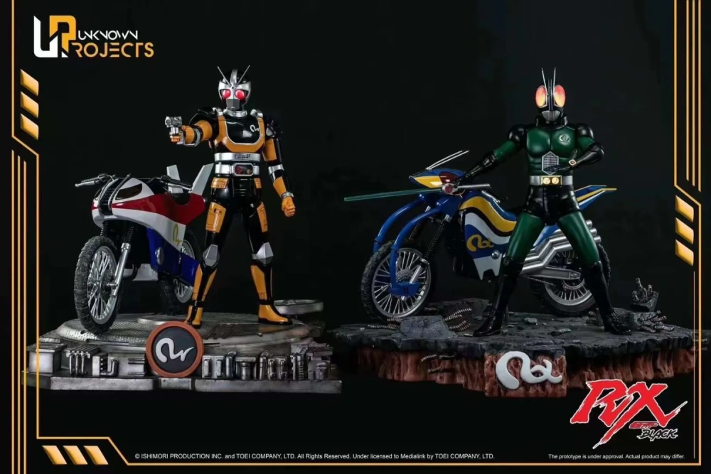【PRE-ORDER】Unknown Projects STUDIO Masked Rider  RX Black 1/4