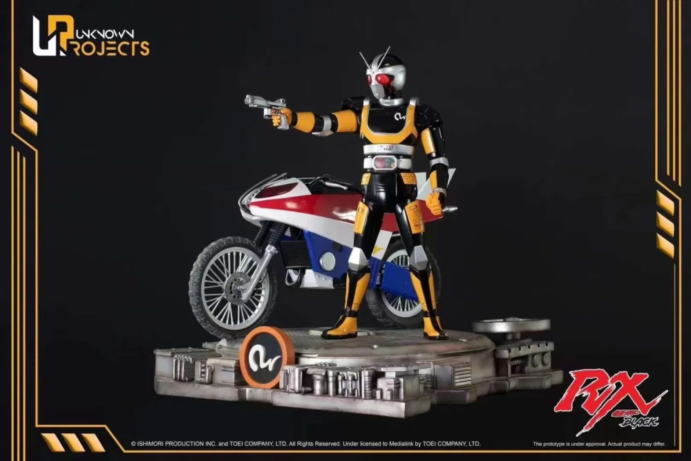 【PRE-ORDER】Unknown Projects STUDIO Masked Rider  RX Black 1/4
