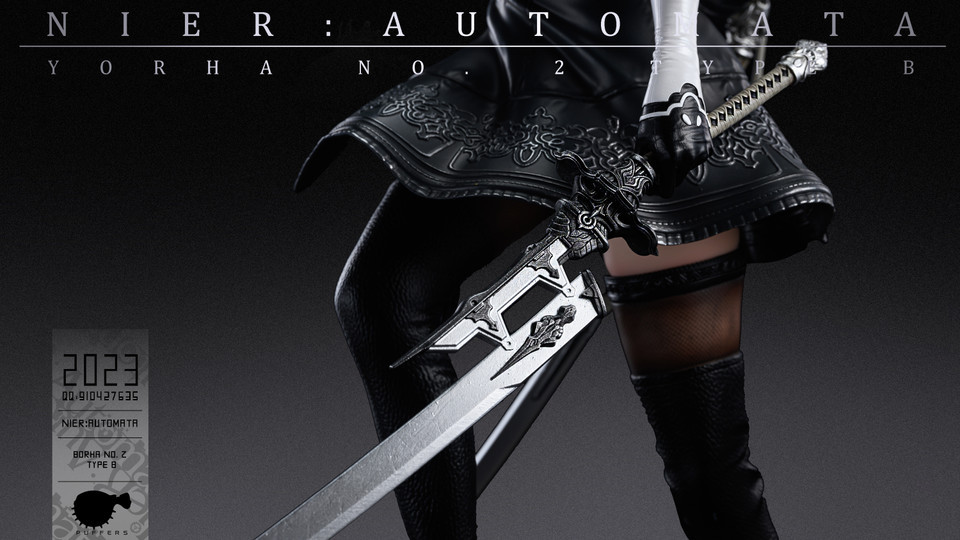 【PRE-ORDER】Puffer STUDIO NieR:Automata 2B 1/4