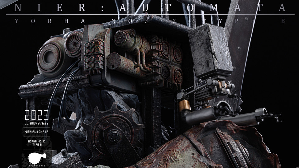 【PRE-ORDER】Puffer STUDIO NieR:Automata 2B 1/4
