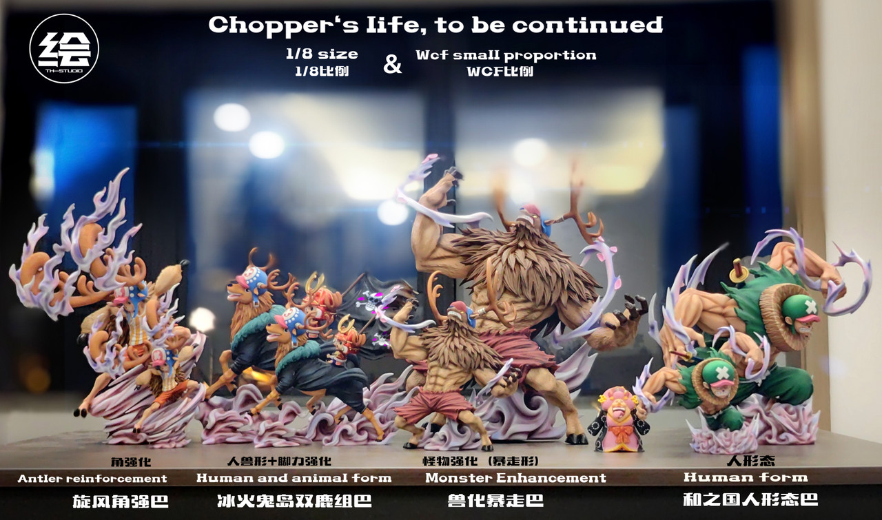 ONE PIECE Monster Enhancement Tony Tony Chopper Figura Anime