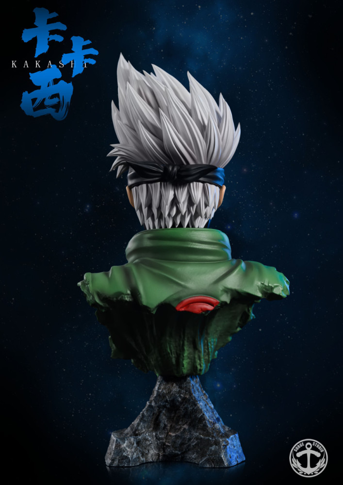 【PRE-ORDER】Surge STUDIO NARUTO Kakashi/Might Guy Bust 1:4