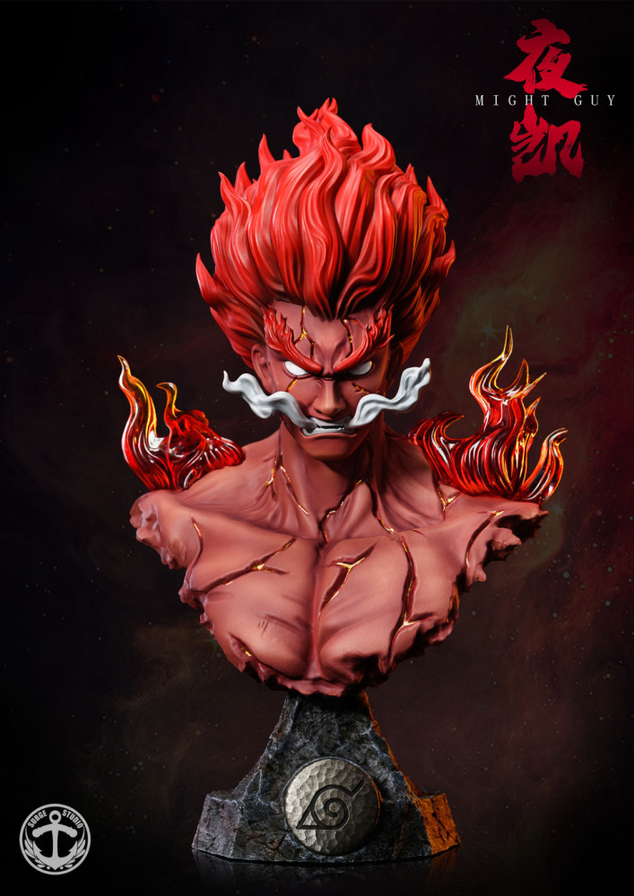 【PRE-ORDER】Surge STUDIO NARUTO Kakashi/Might Guy Bust 1:4