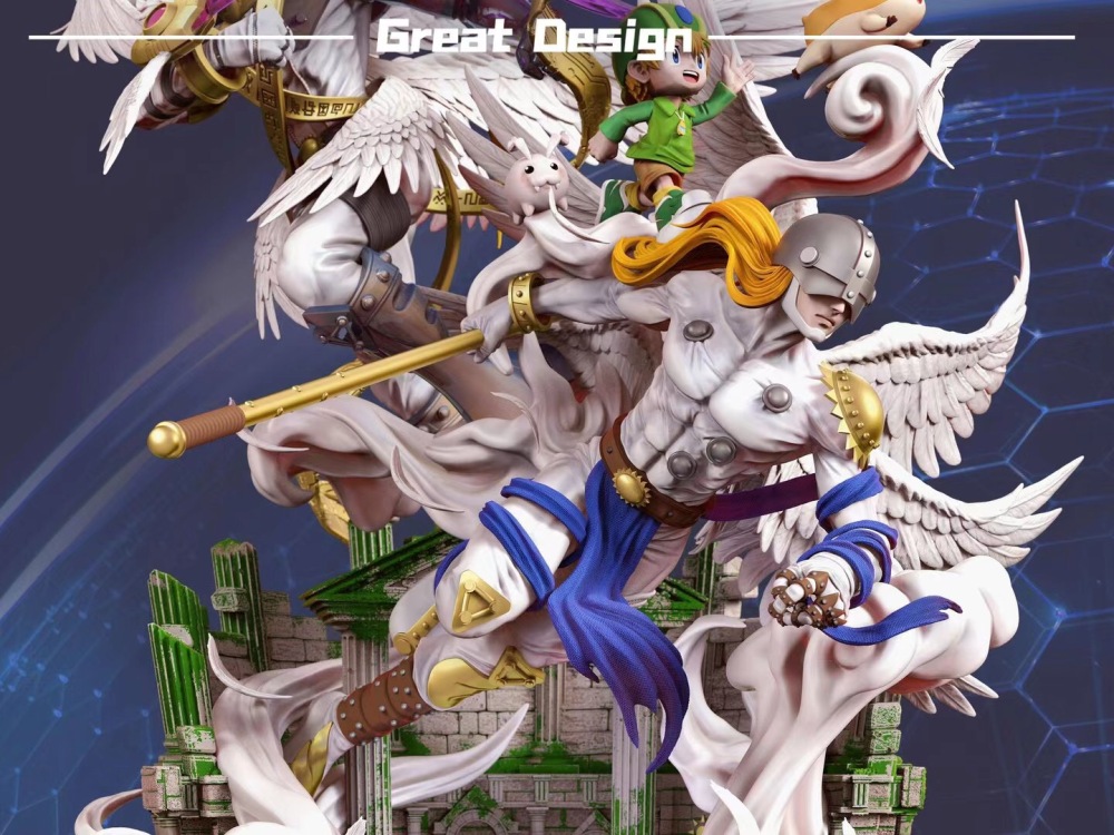 IN-STOCK   Great Design STUDIO POKEMON Holy Angemon with LED