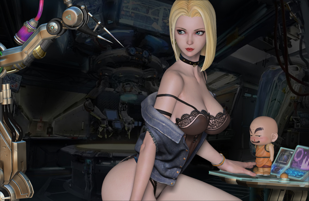 【IN-STOCK】Lengshi STUDIO DRAGONBALL Android 18 1:4
