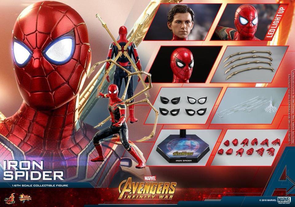IN-STOCK  Hot Toys STUDIO MARVEL Spider Man MMS482 1/6