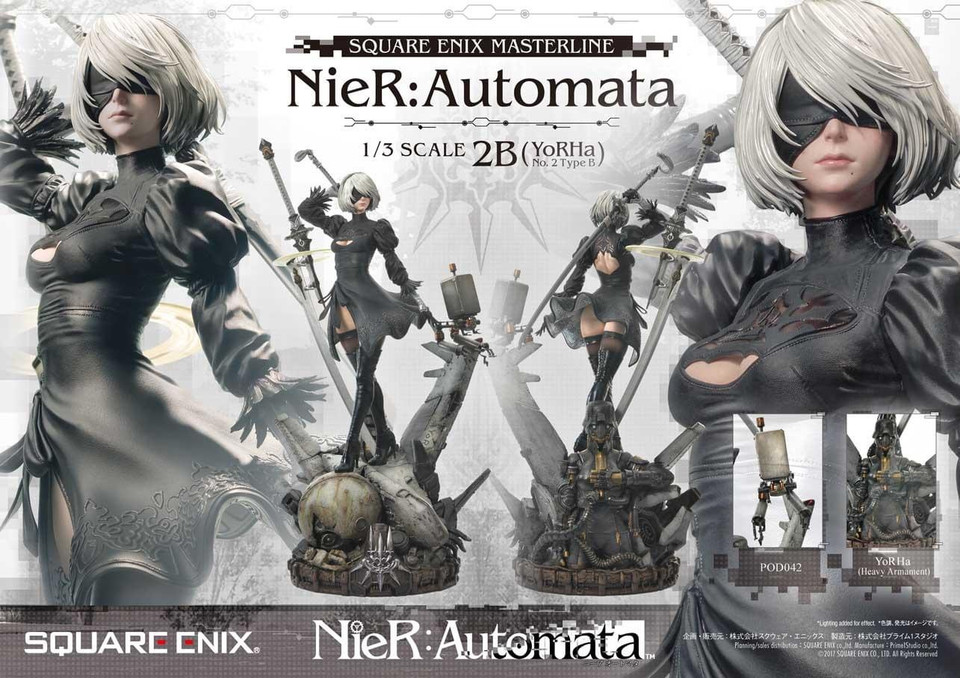 PRE-ORDER】P1S & Square Enix Masterline STUDIO NieR:Automata 2B 1