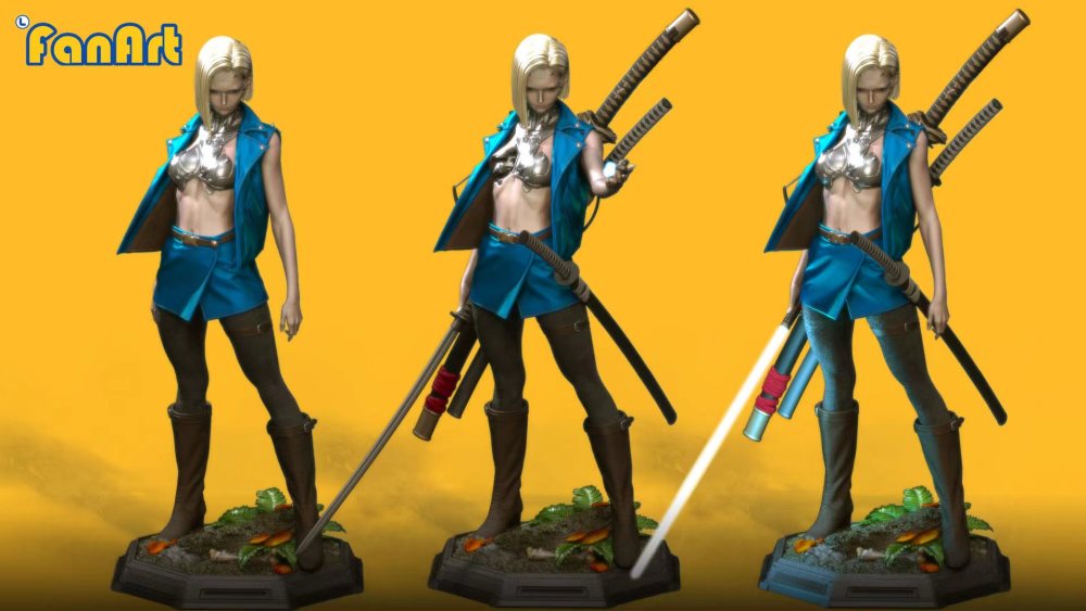 【PRE-ORDER】Fanart Studio DRAGON BALL Android 18 1/3