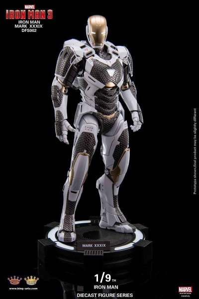 【IN-STOCK】King Arts Iron Man 3 Mark39 mk39 1/9 Diecast Figure Series DFS002