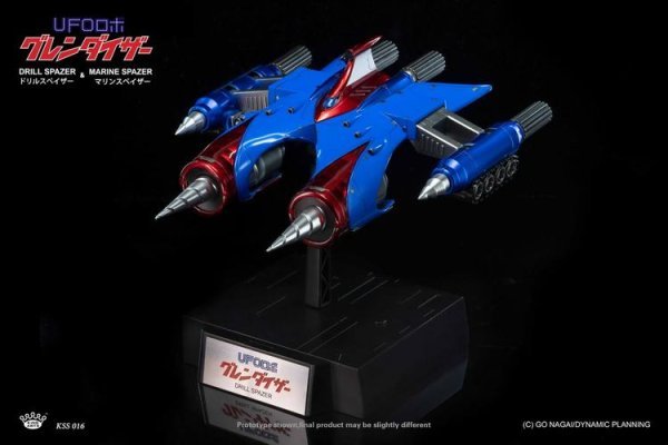 【IN-STOCK】KingArts UFO Robo Grendizer Marine Speiser Drill Speiser Die Cast Figure KSS016