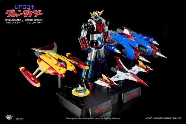 【IN-STOCK】KingArts UFO Robo Grendizer Marine Speiser Drill Speiser Die Cast Figure KSS016