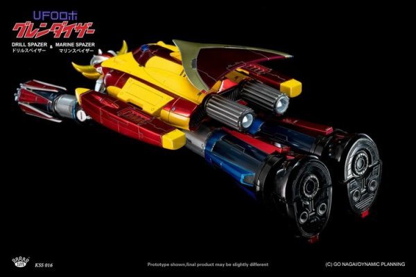 【IN-STOCK】KingArts UFO Robo Grendizer Marine Speiser Drill Speiser Die Cast Figure KSS016