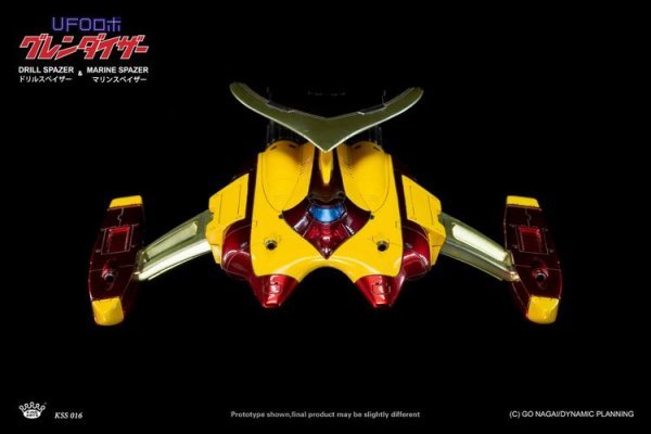 【IN-STOCK】KingArts UFO Robo Grendizer Marine Speiser Drill Speiser Die Cast Figure KSS016