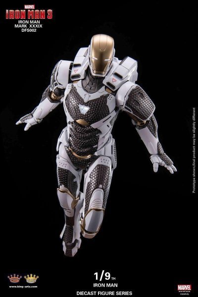 【IN-STOCK】King Arts Iron Man 3 Mark39 mk39 1/9 Diecast Figure Series DFS002