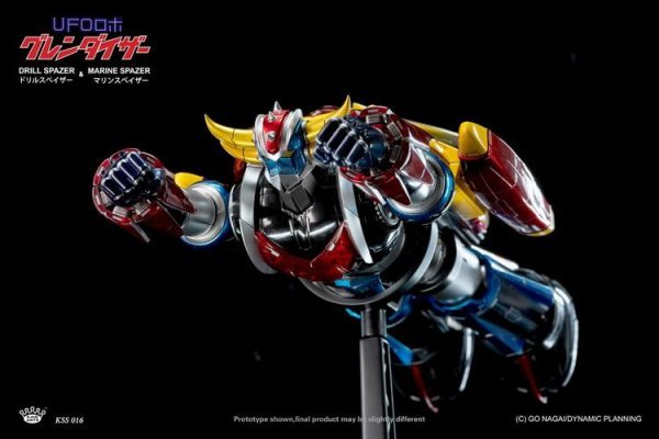 【IN-STOCK】KingArts UFO Robo Grendizer Marine Speiser Drill Speiser Die Cast Figure KSS016