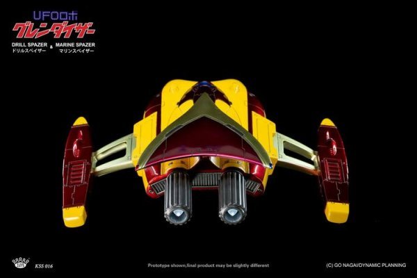 【IN-STOCK】KingArts UFO Robo Grendizer Marine Speiser Drill Speiser Die Cast Figure KSS016
