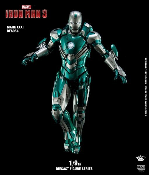 【IN-STOCK】King Arts Avengers Iron Man Mark31 mk31 1/9 Diecast Figure Series DFS054