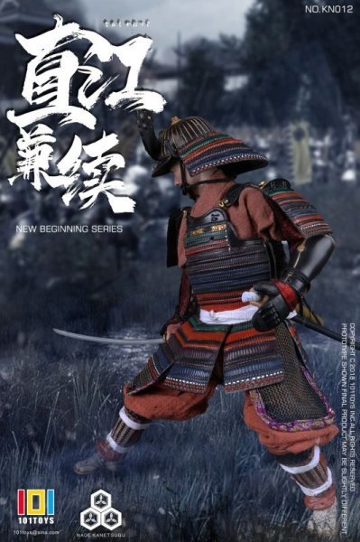 【IN-STOCK】101 toys KN012 1/6 NEW BEGINNER SERIES Japanese Samurai NAOE KANETSUGU 1/6 Action Figure