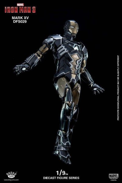 【IN-STOCK】King Arts Iron Man 3 Mark15 mk15 1/9 Diecast Figure Series DFS029