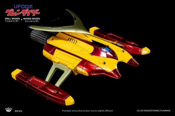 【IN-STOCK】KingArts UFO Robo Grendizer Marine Speiser Drill Speiser Die Cast Figure KSS016