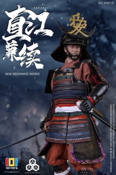 【IN-STOCK】101 toys KN012 1/6 NEW BEGINNER SERIES Japanese Samurai NAOE KANETSUGU 1/6 Action Figure