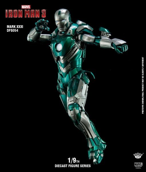 【IN-STOCK】King Arts Avengers Iron Man Mark31 mk31 1/9 Diecast Figure Series DFS054