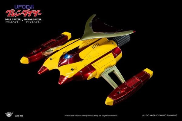 【IN-STOCK】KingArts UFO Robo Grendizer Marine Speiser Drill Speiser Die Cast Figure KSS016