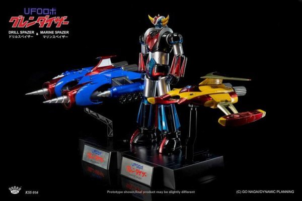 【IN-STOCK】KingArts UFO Robo Grendizer Marine Speiser Drill Speiser Die Cast Figure KSS016