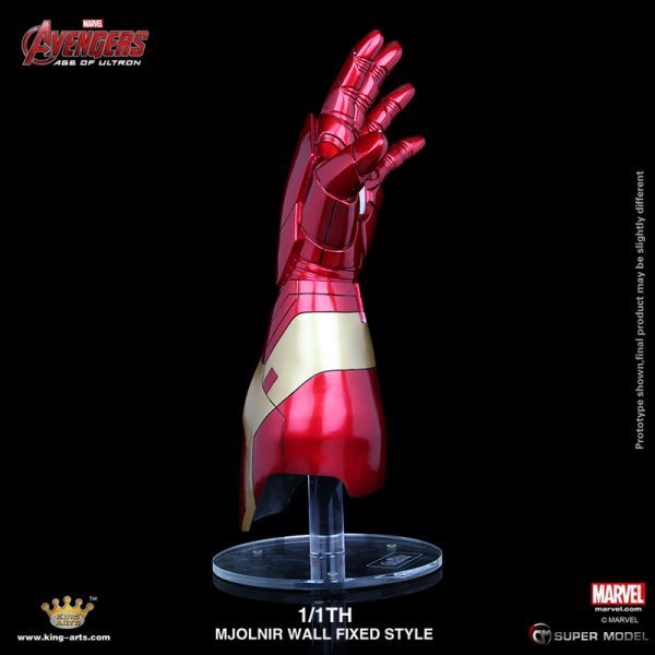 【IN-STOCK】King Arts Avengers Age of Ultron Iron Man Wrist mk43 Mark43 1:1 scale Statue