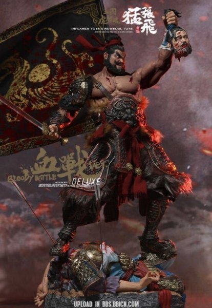 【IN-STOCK】Inflames Toys 1/6 IFT-021 Three Kingdoms Zhang Fei Bloody Battle DELUXE ver.