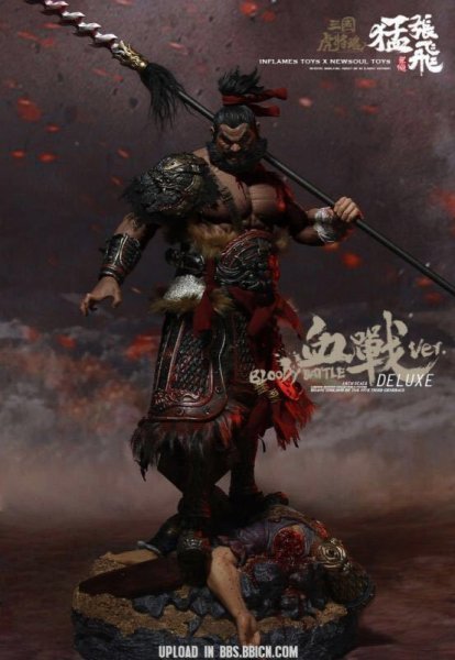 【IN-STOCK】Inflames Toys 1/6 IFT-021 Three Kingdoms Zhang Fei Bloody Battle DELUXE ver.