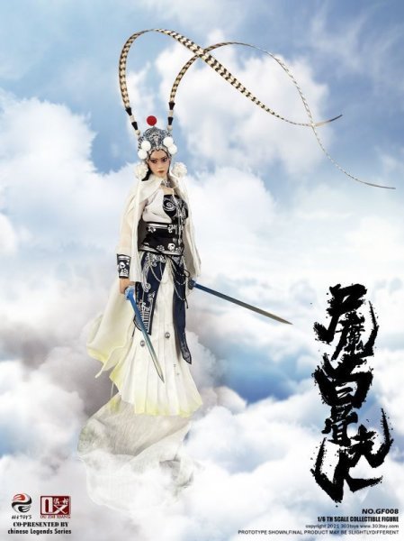【IN-STOCK】303 toys Gf008 Lady White Bone/Baigujing Standard Ver 1/6