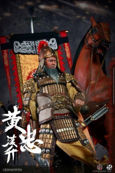 【IN-STOCK】303 toys 1/6 Three Kingdoms Series Huang Zhong & Horse & Flag