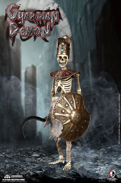 【IN-STOCK】COOMODEL 1/6 Diecast Nightmare Series Egypt Guardian Demon Skull Figure NS006