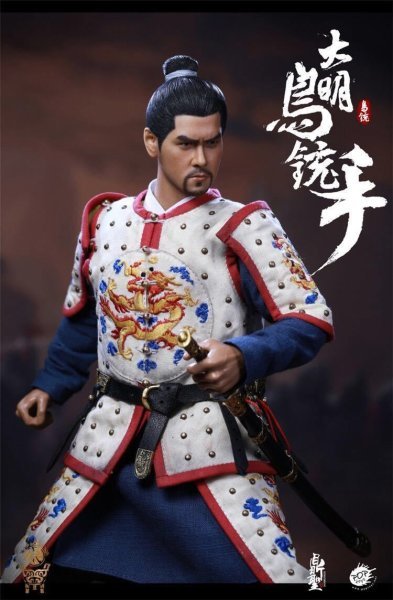 【IN-STOCK】POPTOYS DS002B Ming Dynasty Hand Musket 1/6 White Color Ver. Donnie Yen