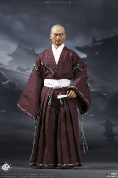 【IN-STOCK】POPTOYS EX034 Benevolent Samurai Robes Version 1/6