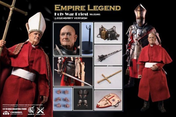 【IN-STOCK】Coomodel EL005 Empire Legend Jihad Pontifex Legendary Ver. 1/6