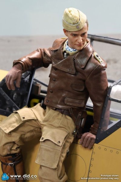 【IN-STOCK】DID German Flying Ace Star of Afrika Africa Hans Joachim D80154 1/6