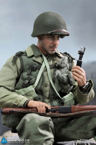 【IN-STOCK】DID A80155 1/6 WWII US Rangers Private Merley Male Soldier