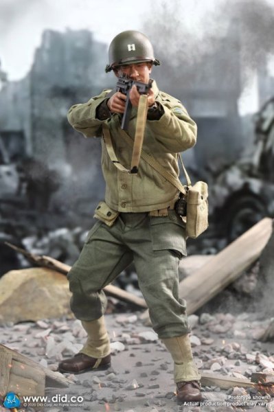 【IN-STOCK】DID A80145 WWII US 2nd Ranger Battalion Series 3 Captain Miller 1/6