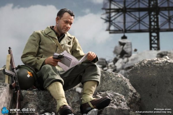 【IN-STOCK】DID A80145 WWII US 2nd Ranger Battalion Series 3 Captain Miller 1/6