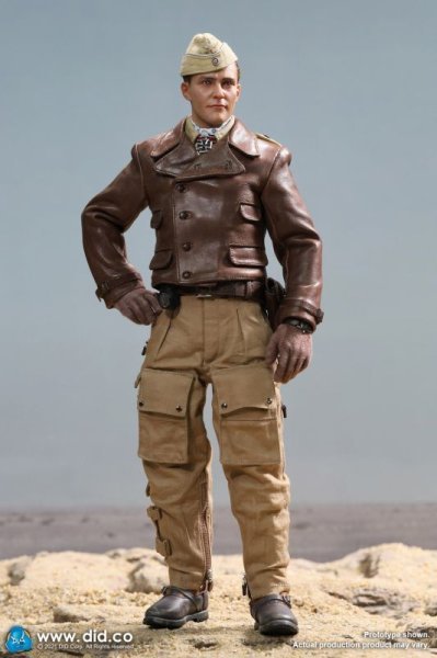 【IN-STOCK】DID German Flying Ace Star of Afrika Africa Hans Joachim D80154 1/6