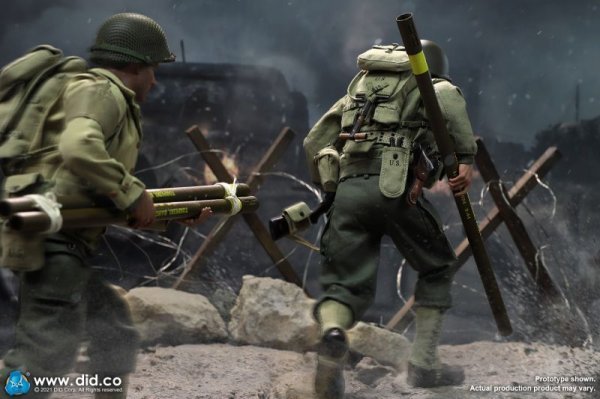 【IN-STOCK】DID A80150 WWII US 2nd Ranger Series 5 Sergeant Horvath Soldier 1/6