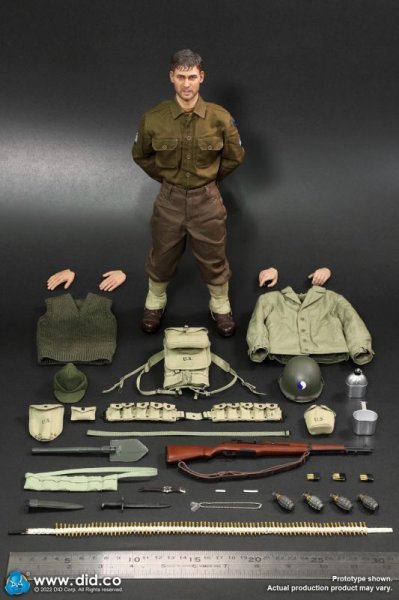 【IN-STOCK】DID WWII US 29th Infantry Technician - Corporal Upham A80156 1/6